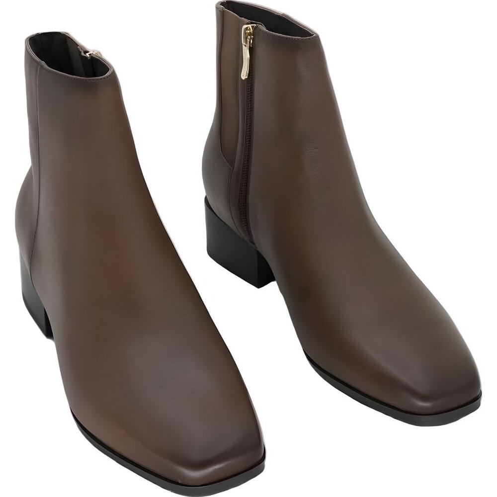 Easy Spirit Eflex Sidney Dark Taupe Ankle Boots Women's US 9M
